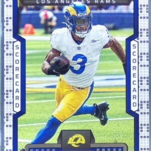 2023 Score Cam Akers Scorecard #162 Rams