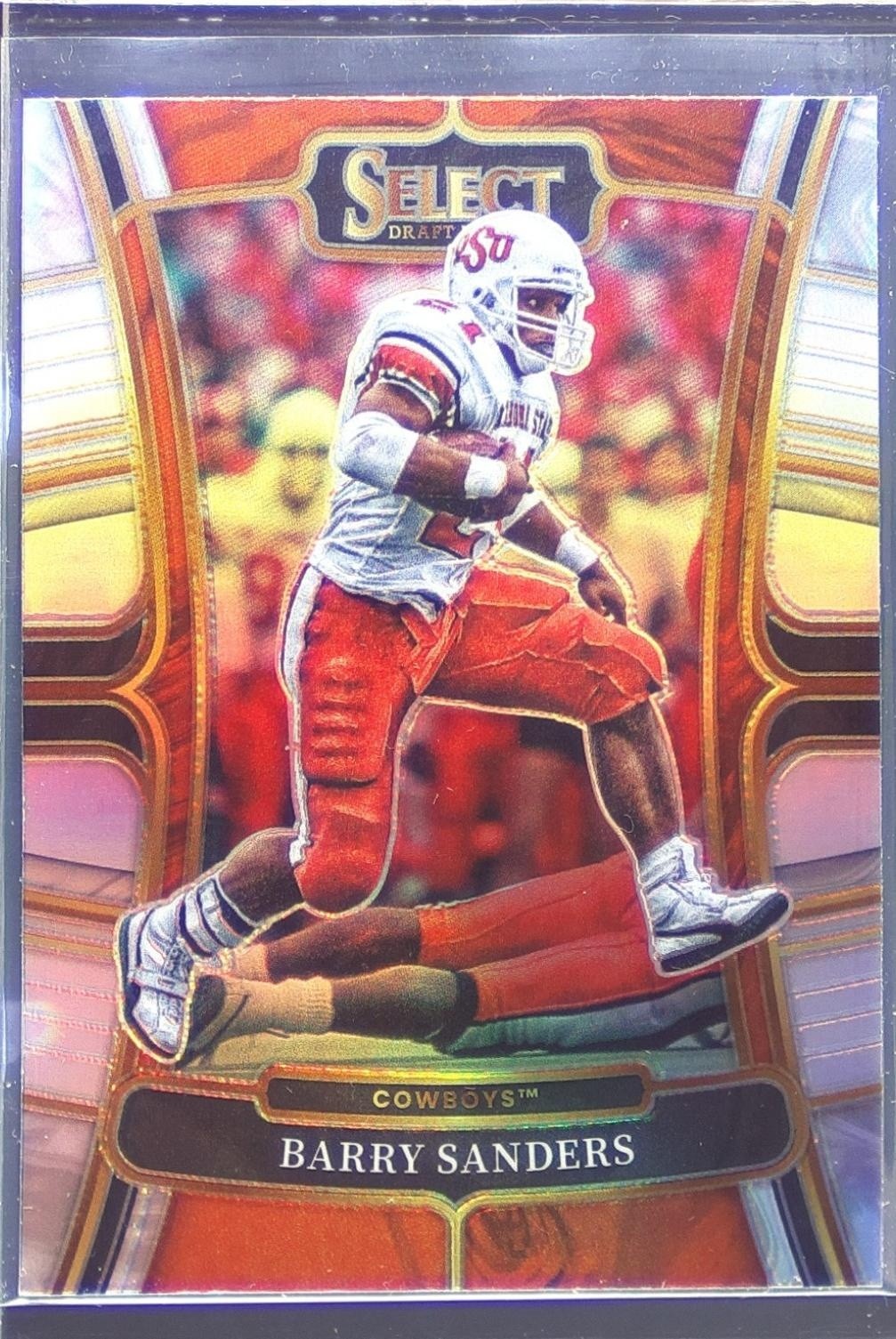 2023 Select Draft Picks Barry Sanders Silver Prizm #79 Cowboys