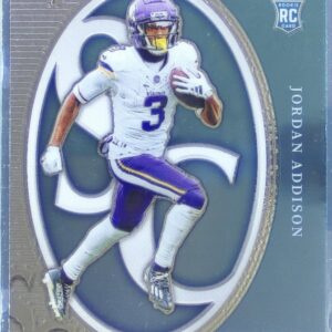 2023 Select Jordan Addison RC #CRO-JAD Vikings Select Certified Rookies