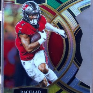 2023 Select Rachaad White Green and Yellow Prizms Die Cuts #197 Buccaneers