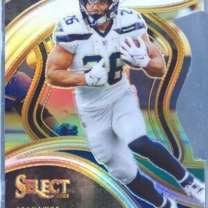 2023 Select Zach Charbonnet Silver Prizms Die Cuts RC #202 Seahawks