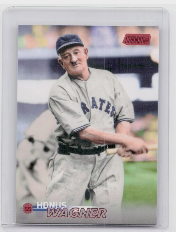 2023 Stadium Club Honus Wagner Red Foil #183 Pirates