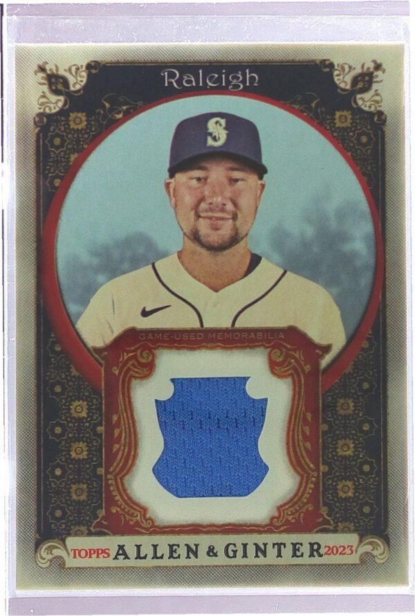 2023 Topps Allen & Ginter Cal Raleigh JSY #AGRB-CR Mariners Allen & Ginter Full