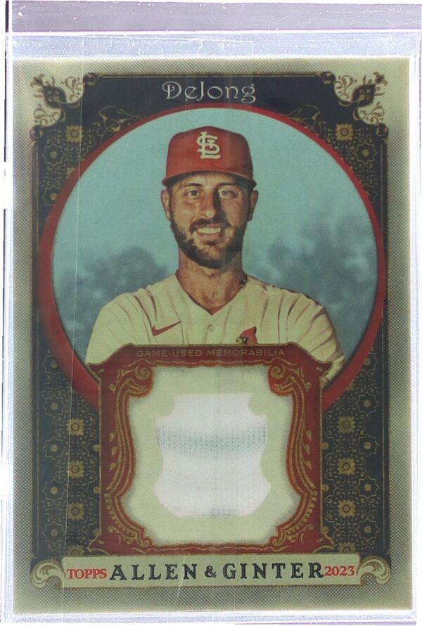 2023 Topps Allen & Ginter Paul DeJong JSY #AGRB-PD Cardinals Allen & Ginter Full