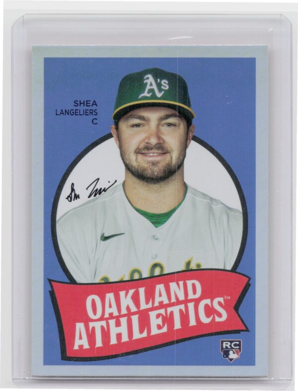 2023 Topps Archives Shea Langeliers #69T-41 Athletics 1969 Topps Single Player F