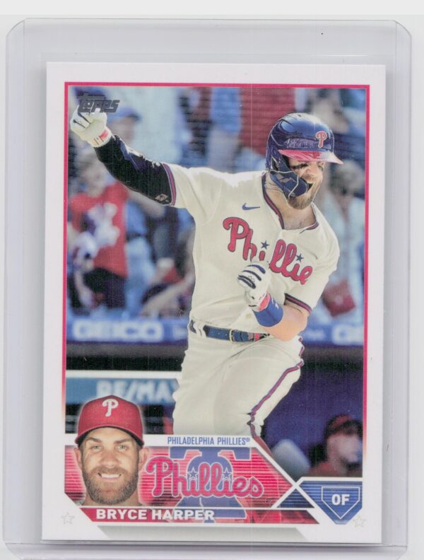 2023 Topps Chrome Bryce Harper #3 Phillies