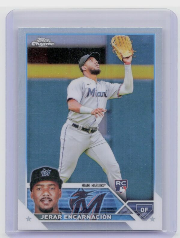 2023 Topps Chrome Jerar Encarnacion Refractor #78 Marlins