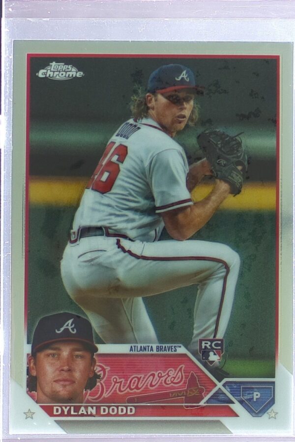 2023 Topps Chrome Update Dylan Dodd RC #USC210 Braves