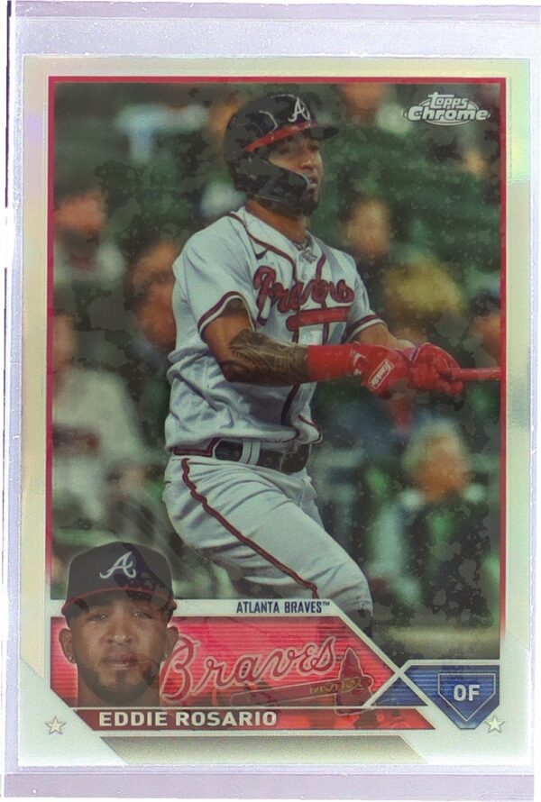 2023 Topps Chrome Update Eddie Rosario #USC115 Braves