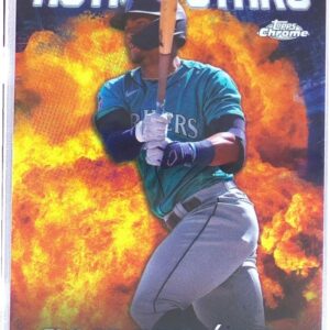 2023 Topps Chrome Update Julio Rodriguez #ASC-20 Mariners Action Stars