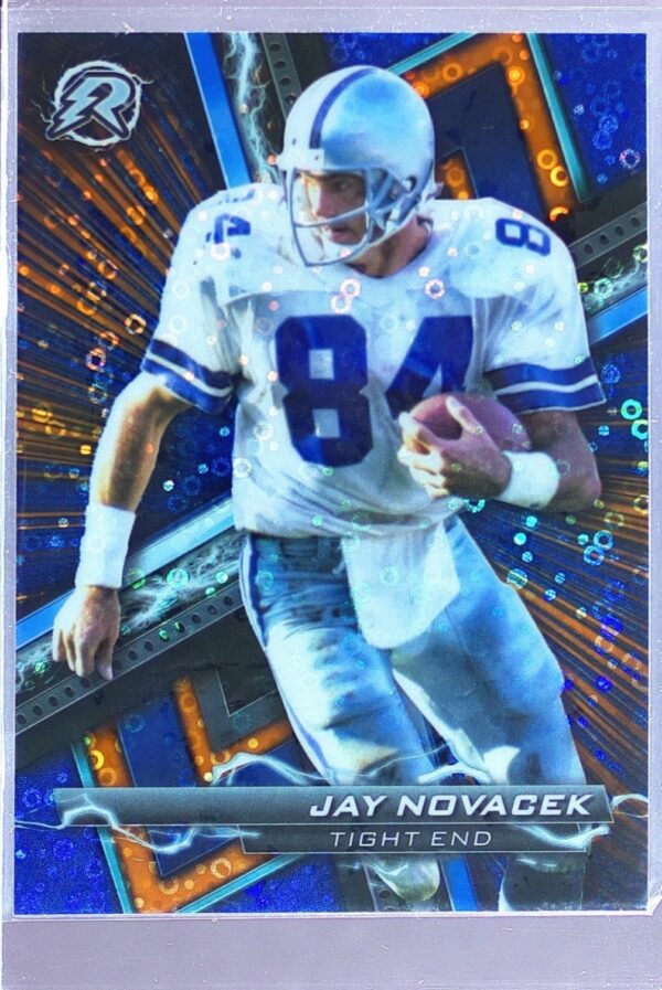 2023 Topps Composite Jay Novacek Resurgence Blue and Orange Spark #74 Cowboys