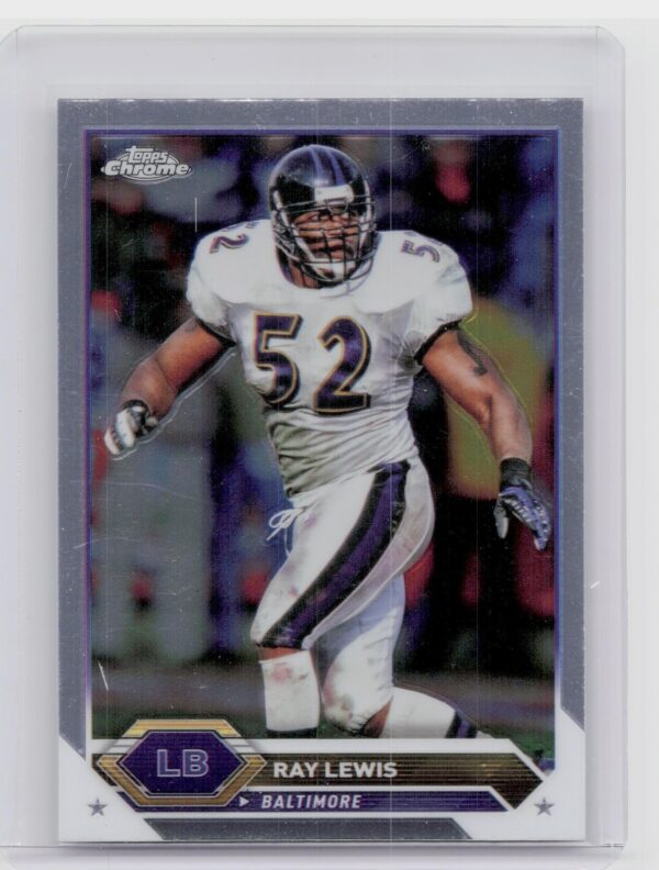 2023 Topps Composite Ray Lewis Topps Chrome #20 Ravens