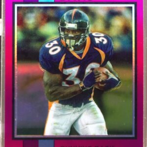 2023 Topps Composite Terrell Davis #1973-9 Broncos 1973 Topps Football Pink Ref