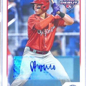 2023 Topps Pro Debut Drew Romo Auto #PD-82 Indians Autographs