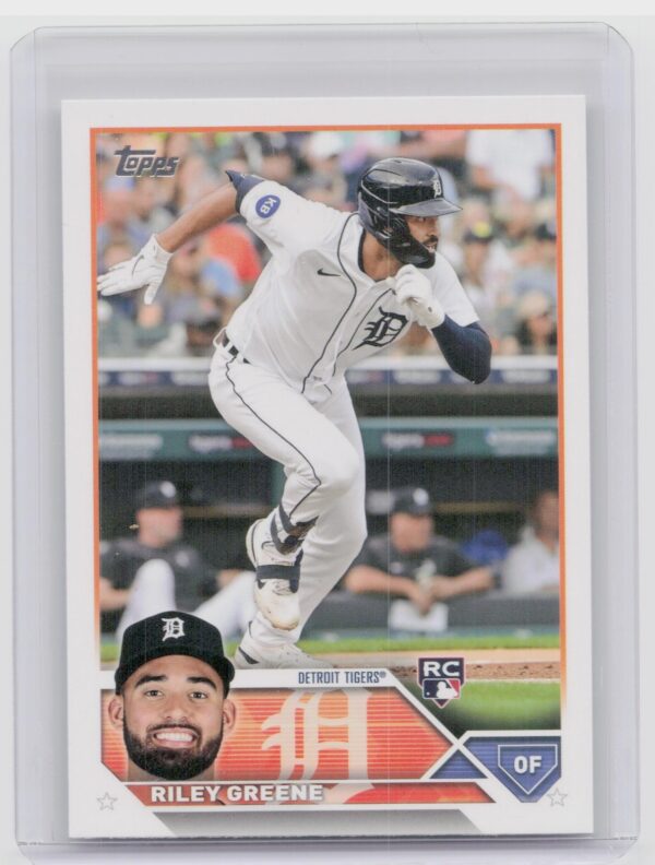 2023 Topps Riley Greene Rookie #31 Tigers Factory Set Bonus: Rookie Variations
