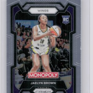 2024-25 Panini Prizm Monopoly WNBA Jaelyn Brown RC 15 Wings