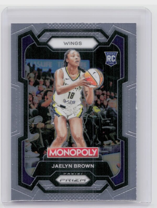 2024-25 Panini Prizm Monopoly WNBA Jaelyn Brown RC 15 Wings