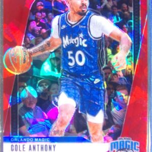 2024-25 Prizm Cole Anthony Prizms Red Ice #73 Magic