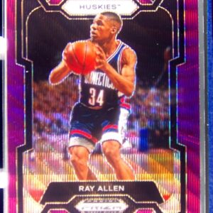 2024-25 Prizm Draft Picks Ray Allen Prizms Purple Wave #13 Huskies