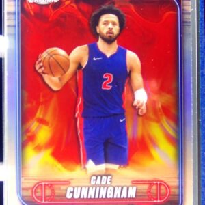 2024-25 Topps Chrome Cade Cunningham Refractor #18 Pistons