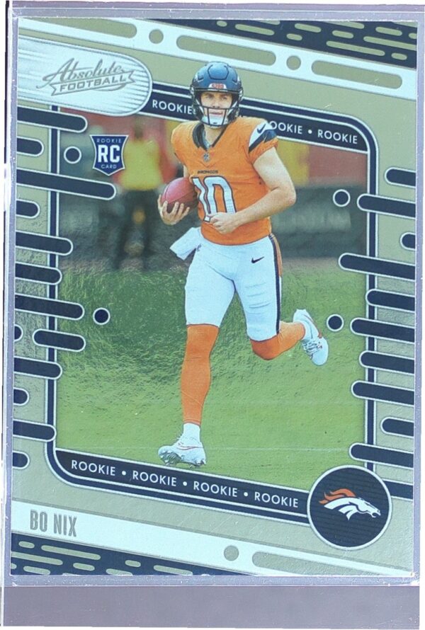 2024 Absolute Bo Nix Retail RC #112 Broncos