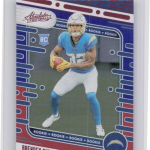 2024 Absolute Brenden Rice Red and Blue RC 199 Chargers