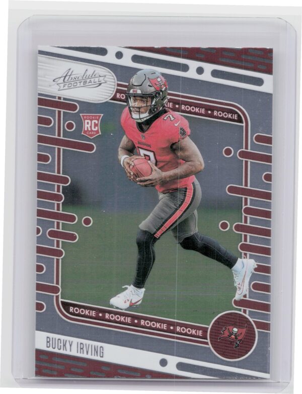 2024 Absolute Bucky Irving RC 186 Buccaneers