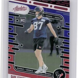 2024 Absolute Cade Stover Red and Blue RC 185 Texans