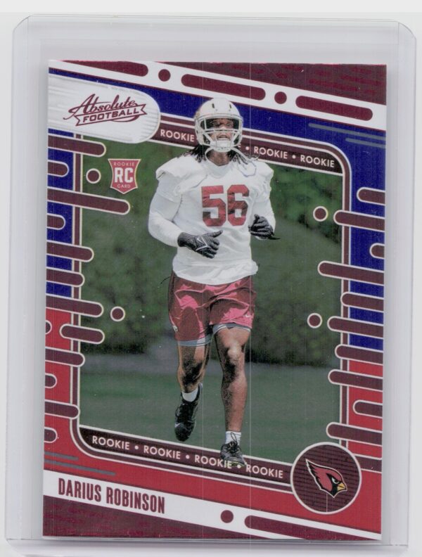 2024 Absolute Darius Robinson Red and Blue RC 127 Cardinals
