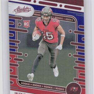 2024 Absolute Jalen McMillan Red and Blue RC 173 Buccaneers