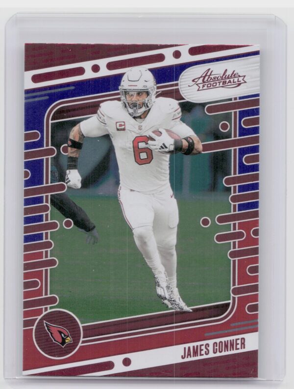 2024 Absolute James Conner Red and Blue 2 Cardinals