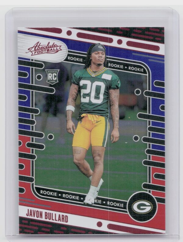 2024 Absolute Javon Bullard Red and Blue RC #156 Packers