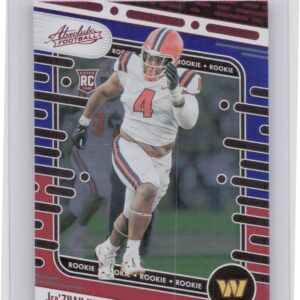 2024 Absolute Jer'Zhan Newton Red and Blue RC 136 Commanders