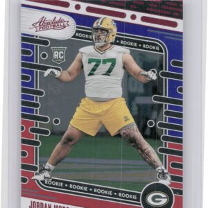 2024 Absolute Jordan Morgan Red and Blue RC 125 Packers