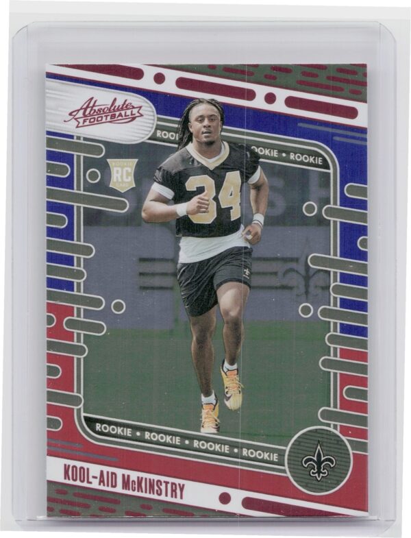 2024 Absolute Kool-Aid McKinstry Red and Blue RC #141 Saints