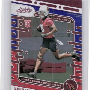 2024 Absolute Marvin Harrison Jr. Red and Blue RC 104 Cardinals