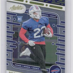 2024 Absolute Ray Davis Yellow RC 188 Bills