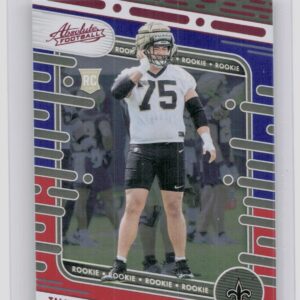 2024 Absolute Taliese Fuaga Red and Blue RC 114 Saints