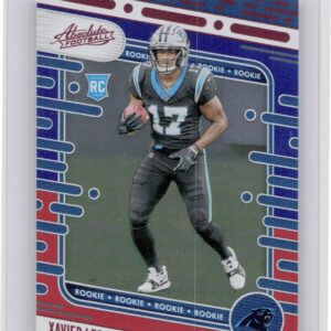 2024 Absolute Xavier Legette Red and Blue RC 132 Panthers