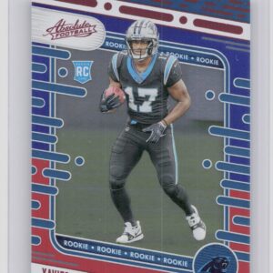 2024 Absolute Xavier Legette Red and Blue RC 132 Panthers