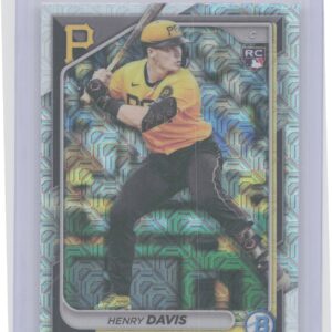 2024 Bowman Chrome Henry Davis Mojo Refractors #7 Pirates