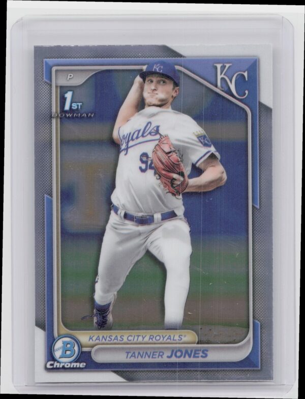 2024 Bowman Draft Tanner Jones Chrome #BDC-195 Royals