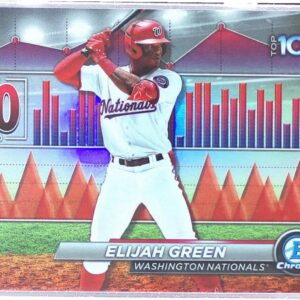 2024 Bowman Elijah Green #BTP-70 Nationals Bowman Scouts' Top 100