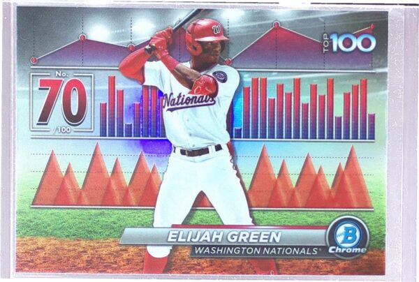 2024 Bowman Elijah Green #BTP-70 Nationals Bowman Scouts' Top 100