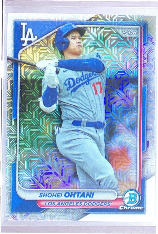 2024 Bowman Shohei Ohtani Chrome Mojo Refractor #33 Dodgers