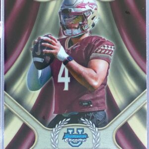 2024 Bowman University Chrome DJ Uiagalelei CI-25 Seminoles Campus Icons