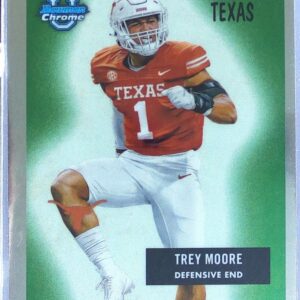 2024 Bowman University Chrome Trey Moore #55B-27 Longhorns 1955 Bowman Football