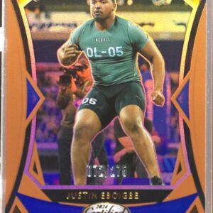 2024 Certified Justin Eboigbe RC Mirror Bronze /275 179 Chargers