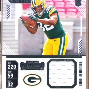 2024 Contenders Marshawn Lloyd JSY RC #RTS-MLD Packers Rookie Ticket Swatches