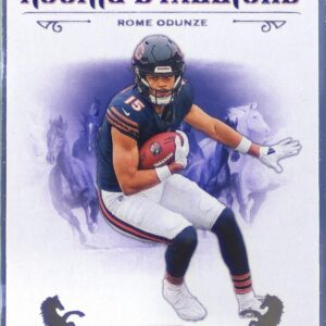 2024 Contenders Rome Odunze RC #13 Bears Rookie Stallions